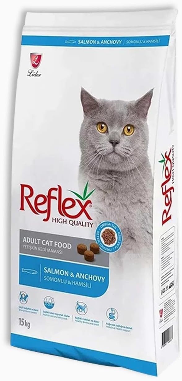 Reflex Hamsili Yetişkin Kedi Maması 15 KG - Ana Görsel
