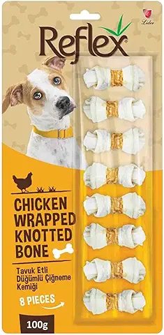 Reflex Tavuk Etli Düğümlü Kemik 8 Li 100 G - Ana Görsel