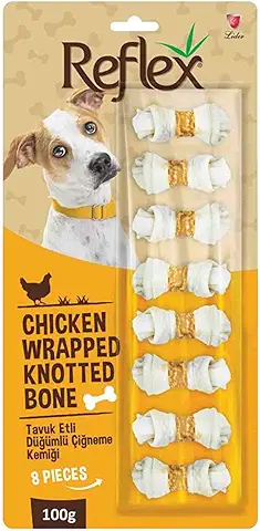 Reflex Tavuk Etli Çift Düğümlü Kemik 100 G - Ana Görsel