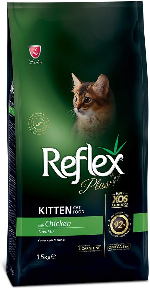 Reflex Plus Tavuklu Yavru Kedi Kuru Maması 15 KG - Ana Görsel
