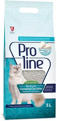 Proline Bentonit Kedi Kumu 5 Lt (Sabun Kokulu) - Ana Görsel