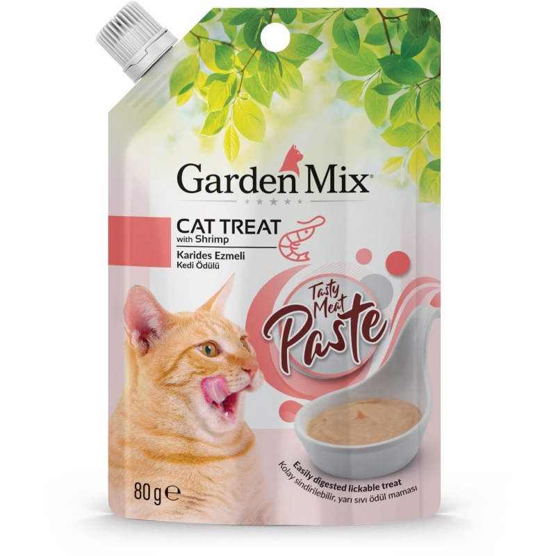 Garden Mix Tavuk ve Karides Ezmeli Kedi Ödülü 80 G - Ana Görsel